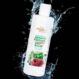 Лубрикант MyLove Aroma Series IntimMassage 2in1 Raspberry Mint, 300 мл - мініатюра 3
