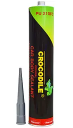 Герметик кузовний для швів CROCODILE 310 г сірий ( PU 210 FC )