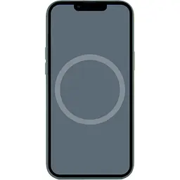 Чохол Silicone Case with Button, Animation & MagSafe для Apple iPhone 17 Pro Max Anchor Blue AAA [162354] - мініатюра 2
