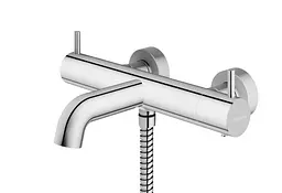 Термостат для ванни Kohlman Axel chrome настінний KPL-QW710A, Хром - мініатюра 3