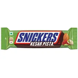Батончик снікерс з фісташками та шафраном Snickers Kesar Pista 42 г