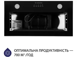 Витяжка Minola HBI 5262 BL GLASS 700 LED - мініатюра 4