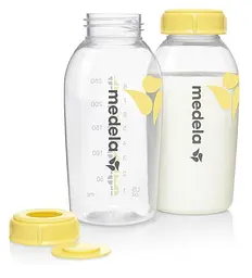 Пляшечки для збору і зберігання грудного молока Medela, 250 мл, 2 шт. (200.1659) - мініатюра 2