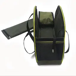Сумка переноска для собак та котів Шик хакі №0 170х400х265 мм - мініатюра 3