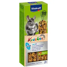 Ласощі Vitakraft для декоративних гризунів Вітакрафт крекер для шиншил з кальцієм 2шт/упак арт.25062
