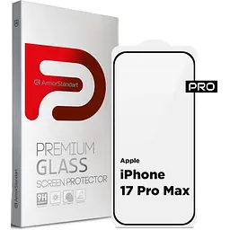 Скло захисне Armorstandart Pro Apple iPhone 17 Pro Max (ARM86212)
