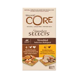 Набір консервів для котів Wellness CORE Signature Selects Shredded Selection Multipack - мініатюра 2