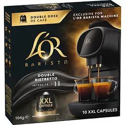 Кава в капсулах L'or Barista Double Ristretto XXL 10шт (8711000422069) [156813] - мініатюра 2