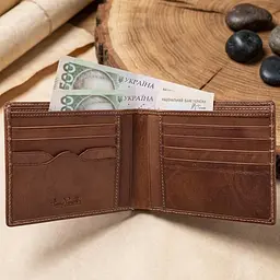 Горизонтальне портмоне Tony Perotti Italico 537 (90453) Коньячне - мініатюра 2