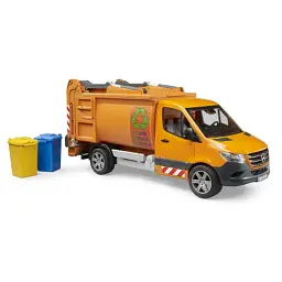 Масштабна модель автомобіля Bruder Сміттєвоз MB Sprinter (02682) - мініатюра 2