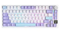 Клавіатура Attack Shark X820 Ultra RGB Linear Gift Switch Wireless (AS-6972792471273-L-UA) Lavender (G-000003584)