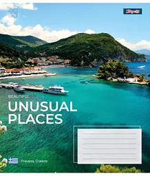 Набір зошитів 1 Вересня Unusual places А5 в лінійку 96 аркушів 5 шт. (767424) - мініатюра 6