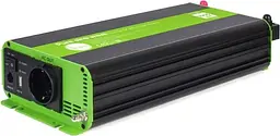 Інвертор EnerGenie 12V/230V 1000W (2000W peak power) чиста синусоїда (EG-PWC-PS1000-01 1000 Вт (EG-PWC-PS1000-01) - мініатюра 4