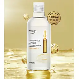 Нікотінамідовий ампульний тонер Images Nicotinamide Ampoule Toner, 500 мл - мініатюра 2