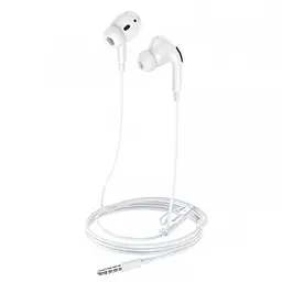 Навушники Hoco M101 Pro Crystal sound wire-controlled earphones with microphone білий