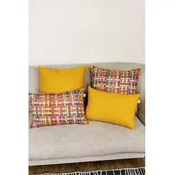 Наволочка декоративна Прованс Mix Print 45х30 см різнорізнокольорова (29852) - мініатюра 3