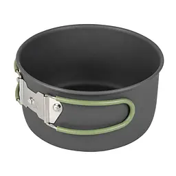 Набір посуду Bo-Camp Explorer 4 Pieces 19 Hard Anodized Grey/Green (2200241) - мініатюра 10