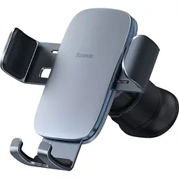Автотримач Baseus Metal Age 2 Gravity Car Mount Air Outlet Version Dark Gray (SUJS000013) [104436] - мініатюра 1