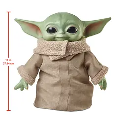 М'яка іграшка Star Wars Зоряні війни Мандалорець Дитя Йода (GWD85) - мініатюра 4
