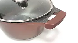 Каструля Bohmann BH 150-28 Brown 28 см 6.3 л - мініатюра 4