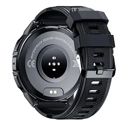 Смарт-годинник Oukitel BT-10 IP68 AMOLED Black - мініатюра 2
