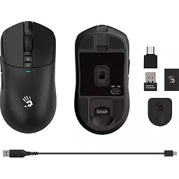Миша Bloody R72 Ultra Wireless Black [122466] - мініатюра 7