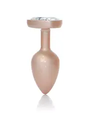 Анальна металева пробка Plug-Jewellery Pearl Gold Heart PLUG - Clear S Boss Series 64-00135 100349 - мініатюра 6