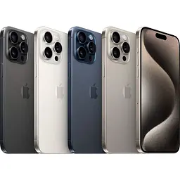 Смартфон Apple iPhone 15 Pro 1TB eSIM White Titanium [MTU43] [93926] - мініатюра 6