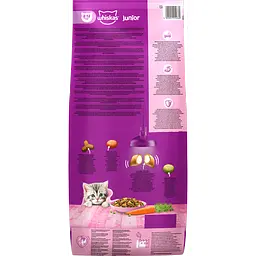 Сухий корм для кошенят Whiskas, з куркою, 14 кг - мініатюра 2