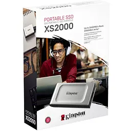 Накопичувач SSD Kingston SSD 4TB USB 3.2 Gen 2x2 Type-C XS2000 (SXS2000/4000G) - мініатюра 5