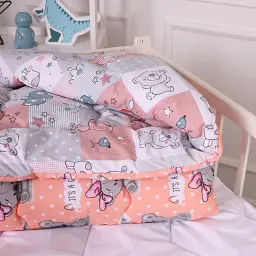 Ковдра MirSon антиалергенна зима Kids Time 20-0028 Little girl Teddy 140x205 см EcoSilk (2200009664199) - мініатюра 2