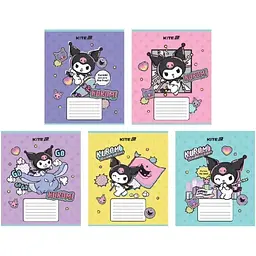 Зошит учнівський "Kuromi" Kite HK25-237-2 18 аркушів 1 шт. в асортименті