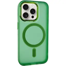 Чохол TPU+PC Lily with MagSafe для Apple iPhone 14 Pro Max (6.7) Army Green