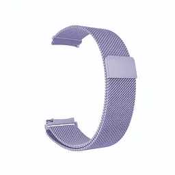 Браслет для Samsung Galaxy Watch 4 - фіолетовий Watchbands Milanese Loop ширина кріплення 20мм металевий (WB6732190) - мініатюра 3