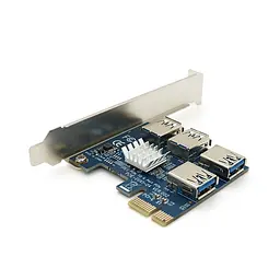 Контролер Voltronic PCI-Е => USB 3.0, 4 порта, 5Gbps, OEM - мініатюра 2