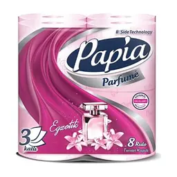 Туалетная бумага Papia Parfume 3 слоя 8 рулонов (8690536023448)