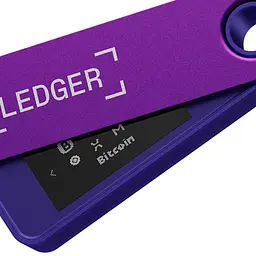 Криптогаманець Ledger Nano S Plus Amethyst Purple, апаратний криптовалютний мультивалютний гаманець, холодне зберігання, USB-підключення, формат флешки, підтримка Android/macOS/Windows - мініатюра 5