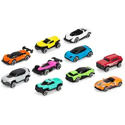 Набір машинок Dickie Toys Міський стиль металеві 10 шт. (3332000)