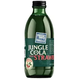Напій Jungle Cola газований зі смаком коли та лісової полуниці 330 мл