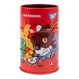 Стакан для ручок метал. Yes 470504 Line friends(50)