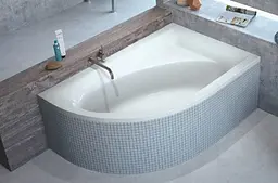 Ванна акрилова Radaway Mistra 150x100 права + ніжки WA1-07-150x100P - мініатюра 4