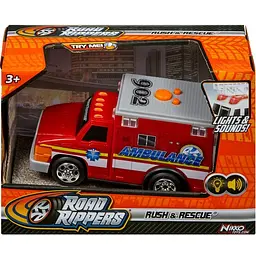 Машинка Road Rippers Rush and Rescue Швидка допомога (20132) - мініатюра 5