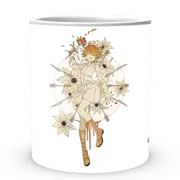 Кухоль GeekLand The Promised Neverland Обіцяний Неверленд Норман Емма Рей У кольорах NV 02.453 330 мл білий - мініатюра 2