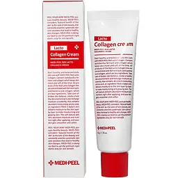 Крем для обличчя Medi-Peel Red Lacto Collagen Cream зміцнювальний з колагеном та лактобактеріями 50 мл - мініатюра 2