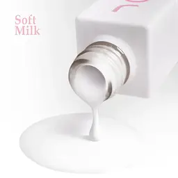 Камуфлююча база для нігтів BB Cream Base 07 Soft Milk JOIA vegan 8 мл - мініатюра 4