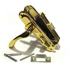 Комплект ручок з клямкою ФУРОР Золото BK 18 G BK04-H39GP