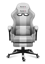 Комп'ютерне крісло Huzaro Force 4.7 White тканина - мініатюра 4