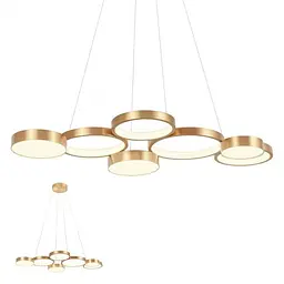 Підвісний світильник Redo CRONOS SU LED 65W 3000K BRASS L1030 (4.1.2) 01-2546