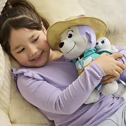 М'яка іграшка Paw Patrol Цуценячий патруль Цуценя Еверест з улюбленцем 30 см (SM47401/7687) - мініатюра 8
