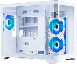 Корпус 1stPlayer UV6-WH-2FC7R-W-1FC7-W ARGB White - мініатюра 2